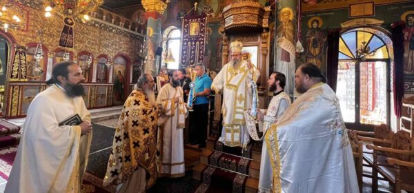 ston-panigirizonta-iero-nao-Αgion Στον πανηγυρίζοντα Ιερό Ναό Αγίων Αναργύρων του ομώνυμου χωριού ιερούργησε ο Σεβασμιώτατος