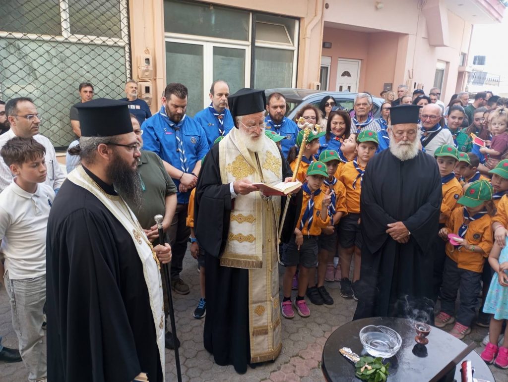 ta-egkenia-tou-7ou-sistimatos Τα εγκαίνια του 7ου Συστήματος Αεροπροσκόπων Καστελλίου τέλεσε ο Μητροπολίτης Αρκαλοχωρίου