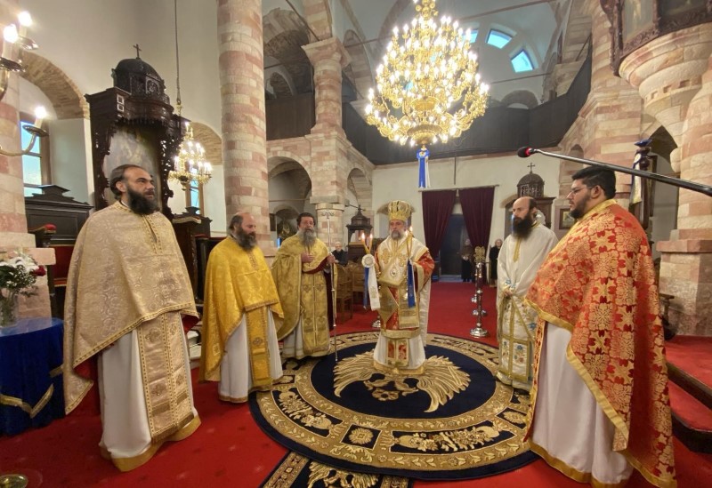 Τα ονομαστήριά του εόρτασε ο Επίσκοπος Στρατονικείας