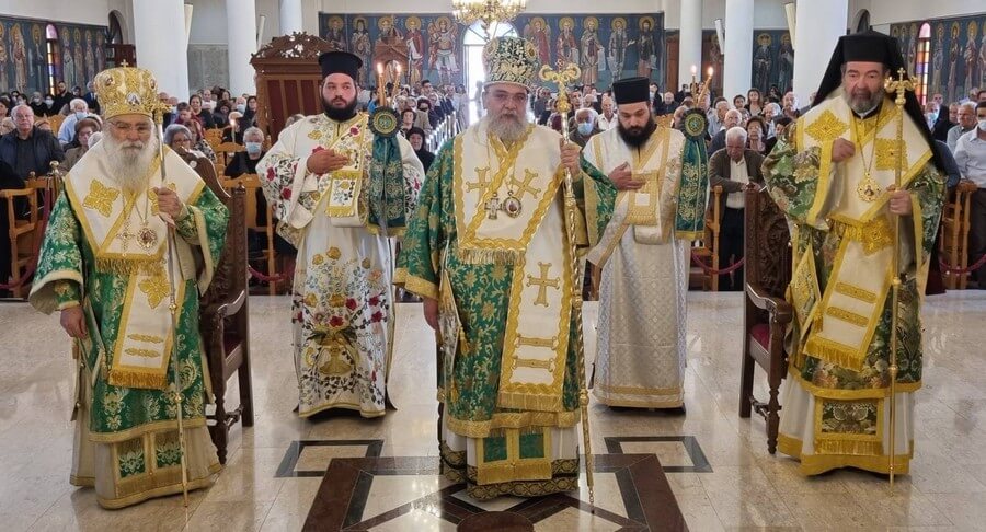 Πολυαρχιερατικό Συλλείτουργο στην Ι. Μ. Ταμασού