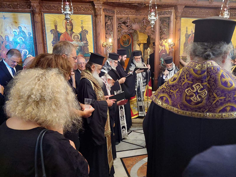 telestike-i-nekrosimi-Αkolouthia-tou Τελέστηκε η Νεκρώσιμη Ακολουθία του Ιωνά μετά τη θανατηφόρα επίθεση στο Τελ Αβίβ