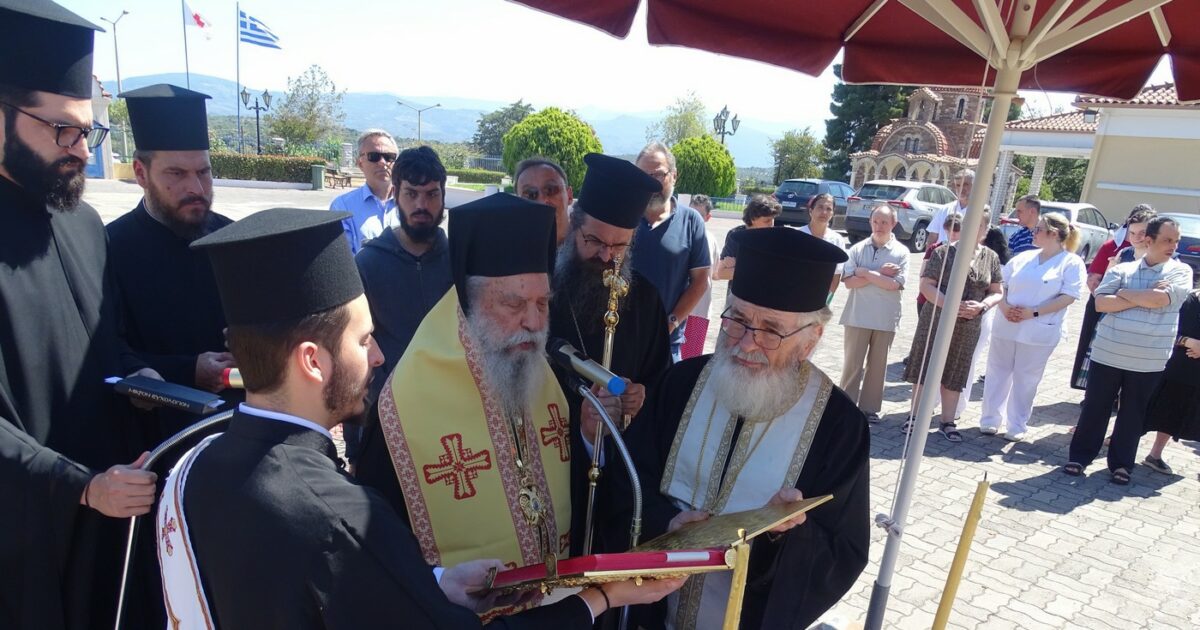 themeliosi-neas-pterigas-Αsilou-Αniaton Θεμελίωση νέας πτέρυγας Ασύλου Ανιάτων από τον Σπάρτης Ευστάθιο