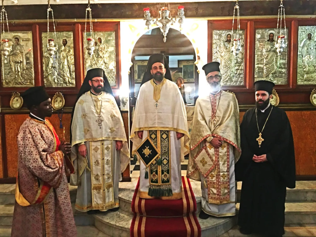 thia-litourgia-ston-i.n.-Αgion Θεία Λειτουργία στον Ι.Ν. Αγίων Αναργύρων Κύρου και Ιωάννου στο Αμπού Κιρ στην Αλεξάνδρεια