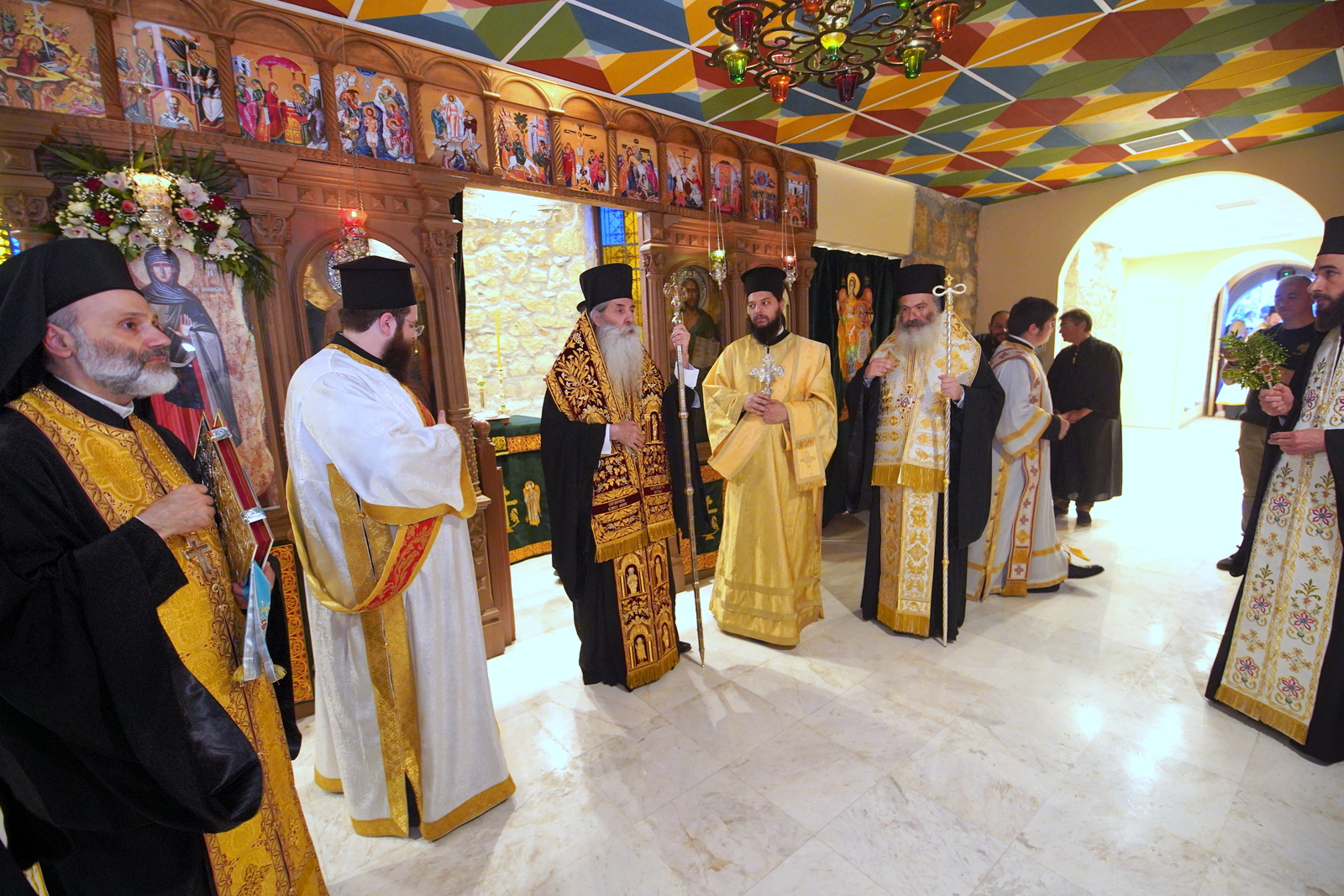 thiranixia-parekklisiou-tis-Αgias-filotheis Θυρανοίξια Παρεκκλησίου της Αγίας Φιλοθέης από τον Μητροπολίτη Πειραιώς