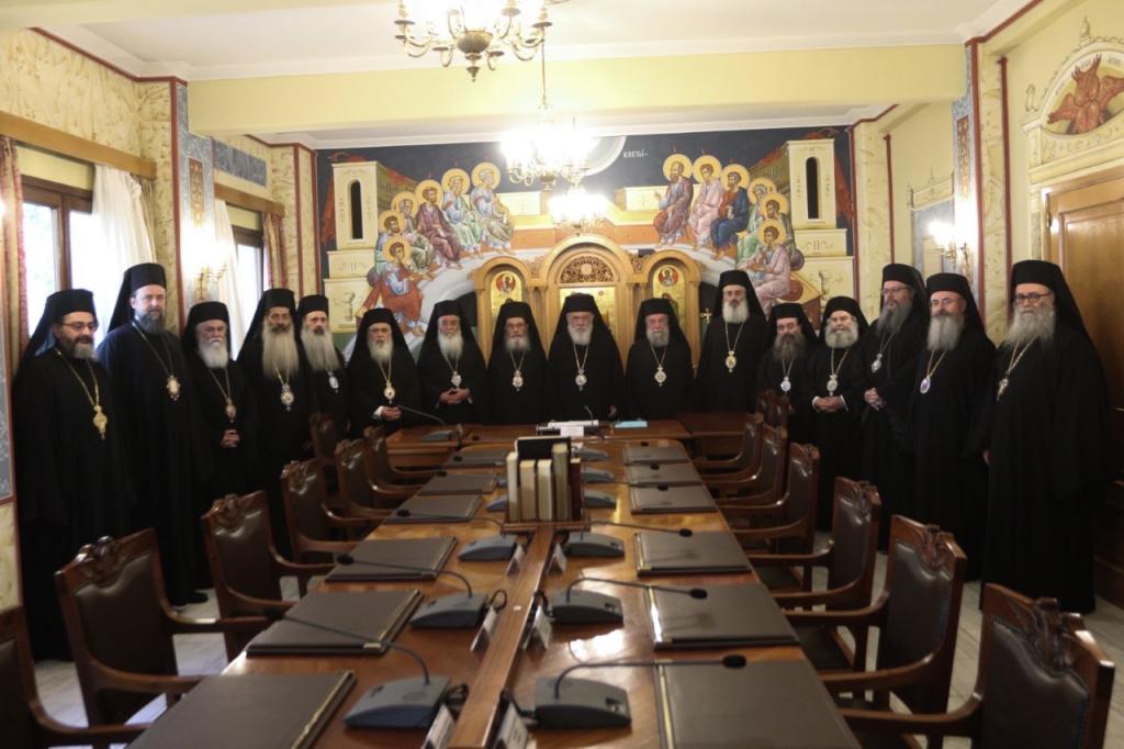 Αλλαγή φρουράς στην εκπροσώπηση της Εκκλησίας της Ελλάδος στην Ευρώπη- Παρουσίες νέων γραμματέων στην Ι.Σύνοδο-Υπό την Αρχιεπισκοπική προστασία  το θέμα των Αγίων Ισιδώρων Λυκαβηττού