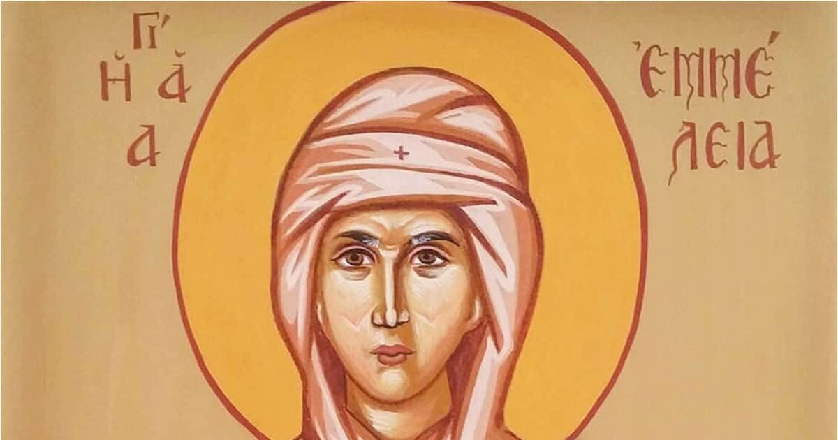 ti-30-maiou-eortazi-i Τη 30 Μαΐου, εορτάζει η Οσία Εμμελεία, μητέρα του Μεγάλου Βασιλείου