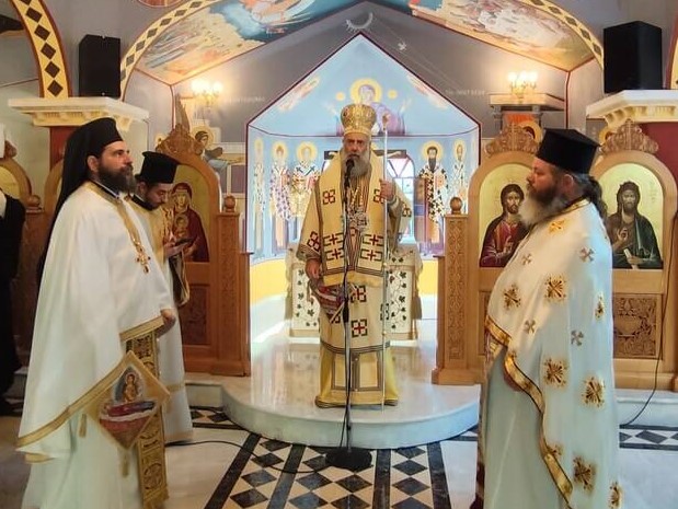 ti-mnimi-tou-agiou-neomartira Τη μνήμη του αγίου νεομάρτυρα Κωνσταντίνου του εκ Καππούας εόρτασε η Μητρόπολη Θεσσαλιώτιδος