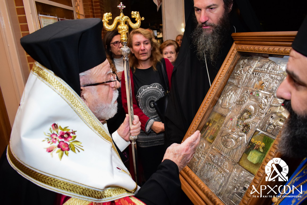 Το Ηράκλειο Αττικής υποδέχθηκε την Παναγία Γοργοεπήκοο εκ Σμύρνης Μικράς Ασίας