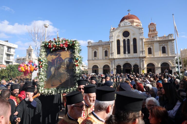 to-iraklio-timise-ton-Άgio Το Ηράκλειο τίμησε τον Άγιο Μηνά