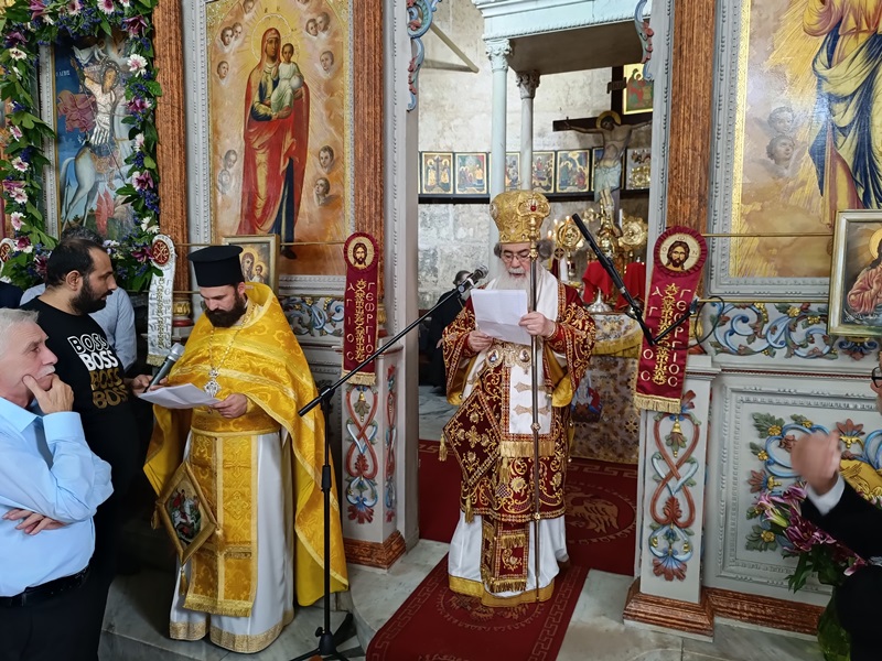 Το Πατριαρχείο Ιεροσολύμων τιμά την επανακομιδή του ιερού λειψάνου του Αγίου Γεωργίου