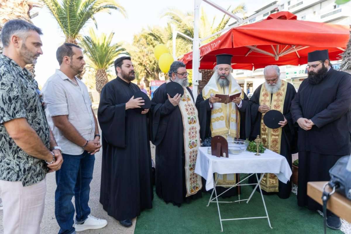 ton-agiasmo-egkenion-anapsiktiriou-telese Τον αγιασμό εγκαινίων αναψυκτηρίου τέλεσε ο Μητροπολίτης Ρεθύμνης