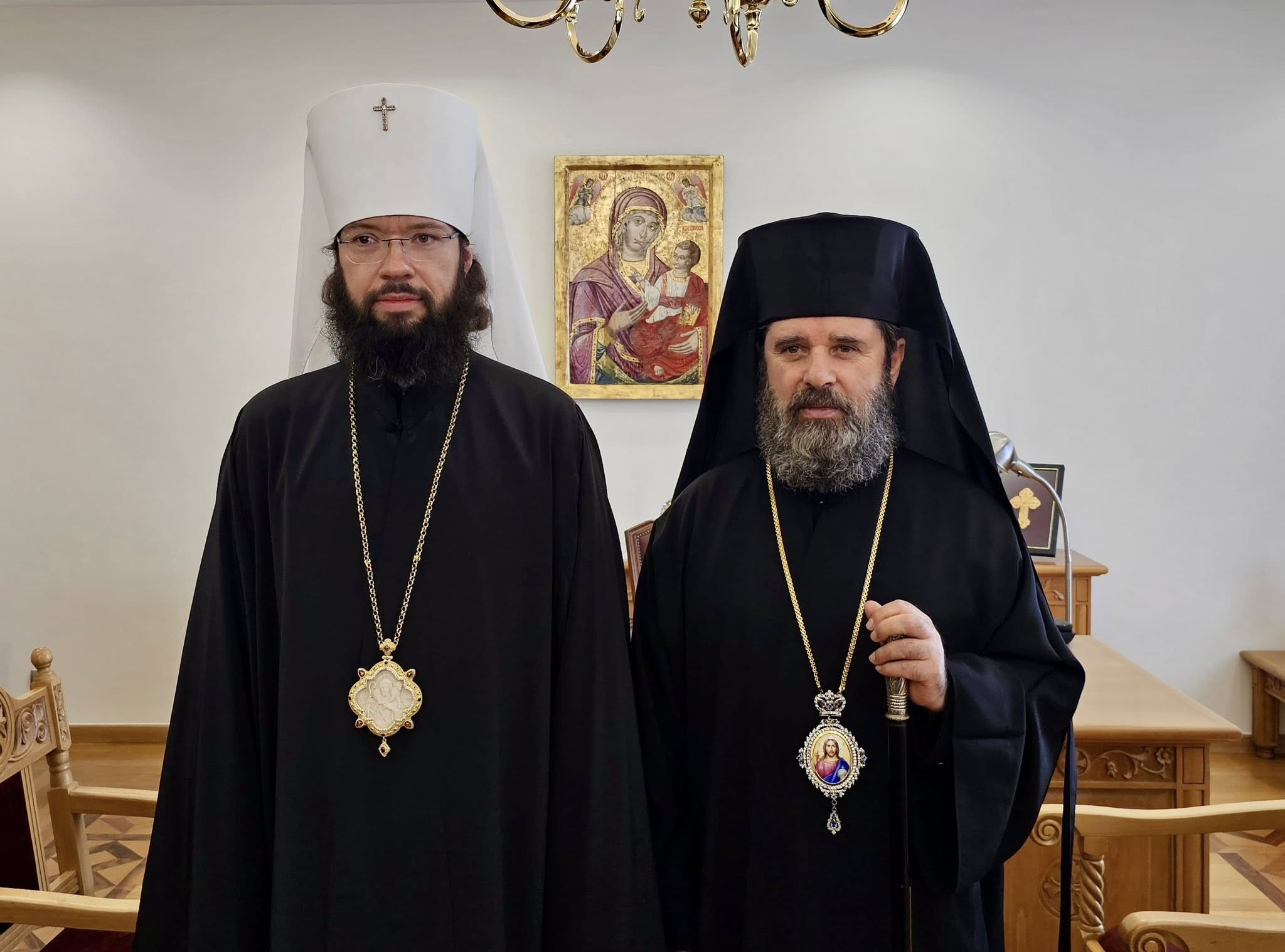 ton-volokolamsk-Αntonio-dechthike-sta Τον Βολοκολάμσκ Αντώνιο δέχθηκε στα Τίρανα ο Αρχιεπίσκοπος Ιωάννης