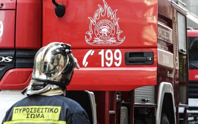 Τραγωδία στο Άγιον ‘Ορος: Φορτηγό τυλίχτηκε στις φλόγες  και απανθρακώθηκε ο οδηγός