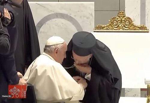 Βαρθολομαίος προς Ρ/Καθολικούς: Κινούμεθα προς την ενότητα στην πίστη και στη Θ. Ευχαριστία