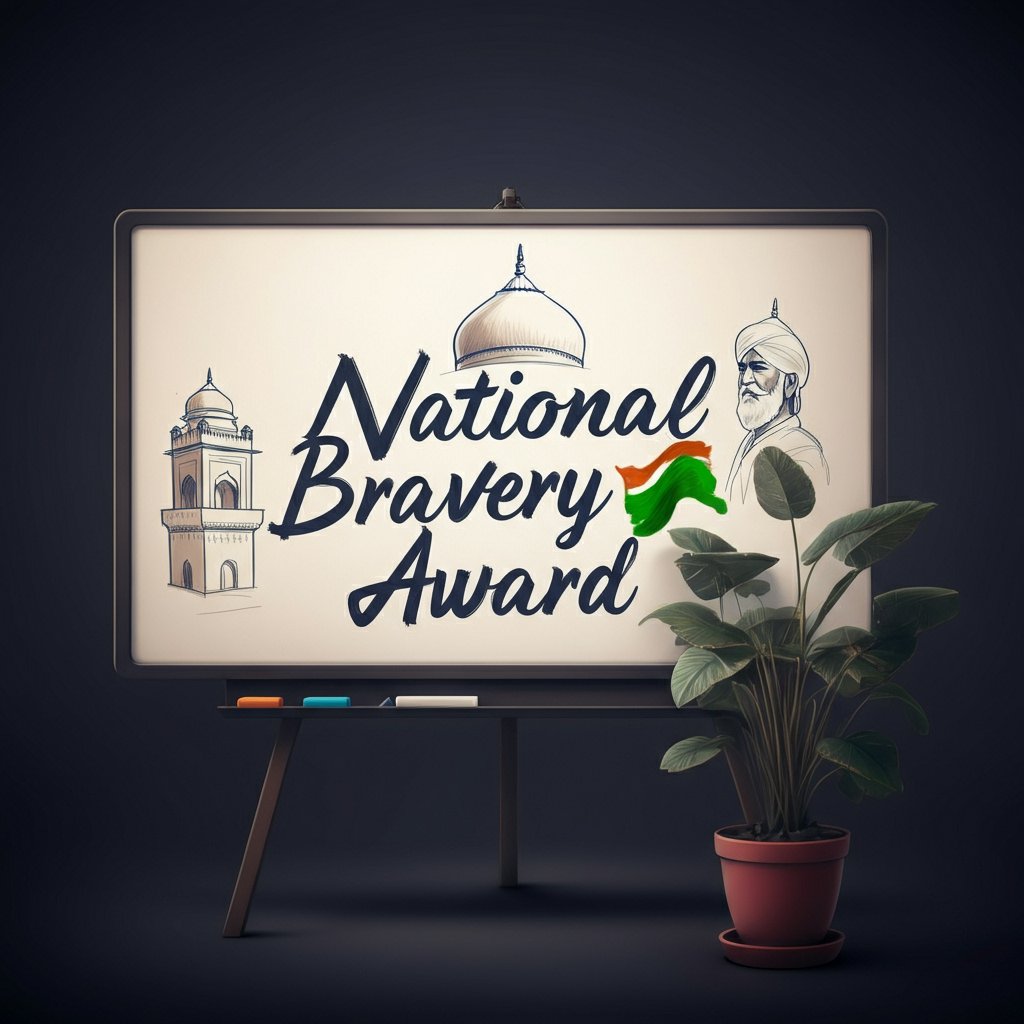 History of the National Bravery Awards awarded to Indian children cover