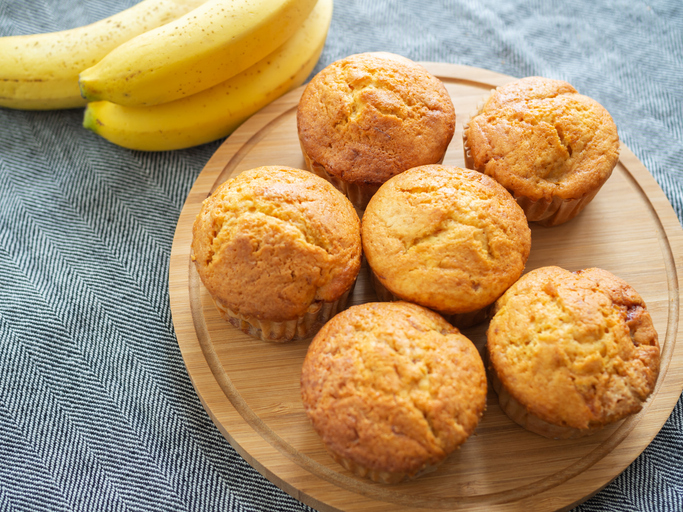 Muffins-me-banana-ke-vromi