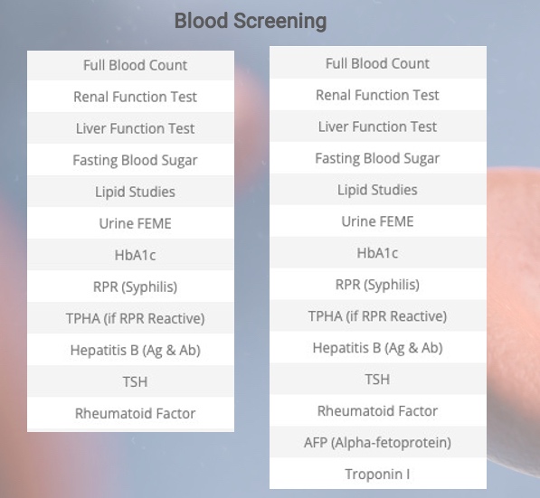 Blood test