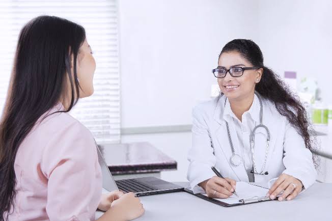 DURING A ROUTINE CHECK-UP, A HEALTHCARE PROVIDER FINDS THAT A PATIENT HAS AN ELEVATED CA-125 LEVEL