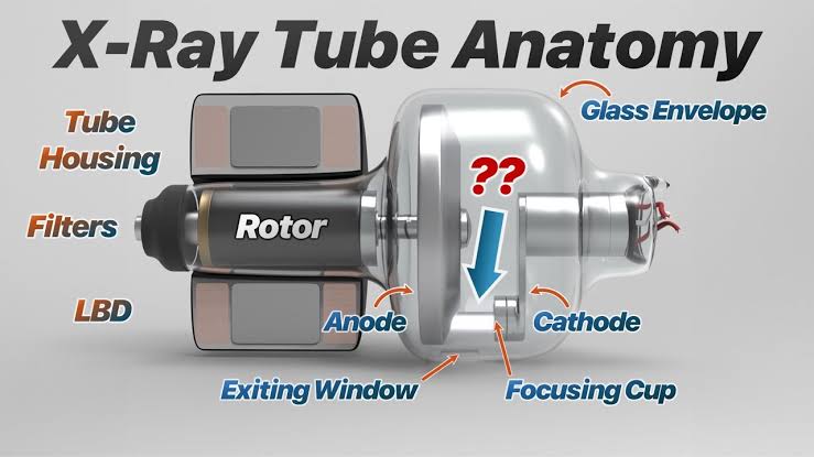 KEY PARTS NEEDED FOR X-RAY TUBE CONSTRUCTION
