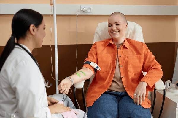 A PATIENT UNDERGOING CHEMOTHERAPY FOR BREAST CANCER IS EXPERIENCING NAUSEA AND VOMITING