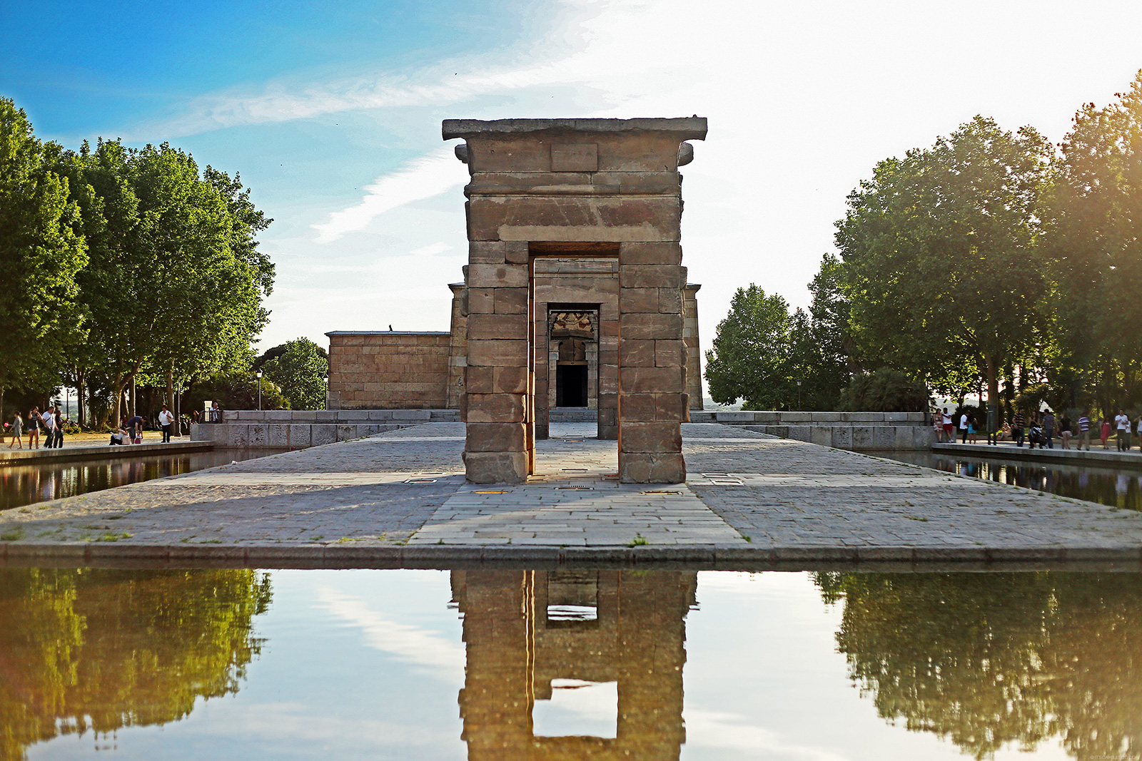 Temple of Debod on Camille Tries To Blog