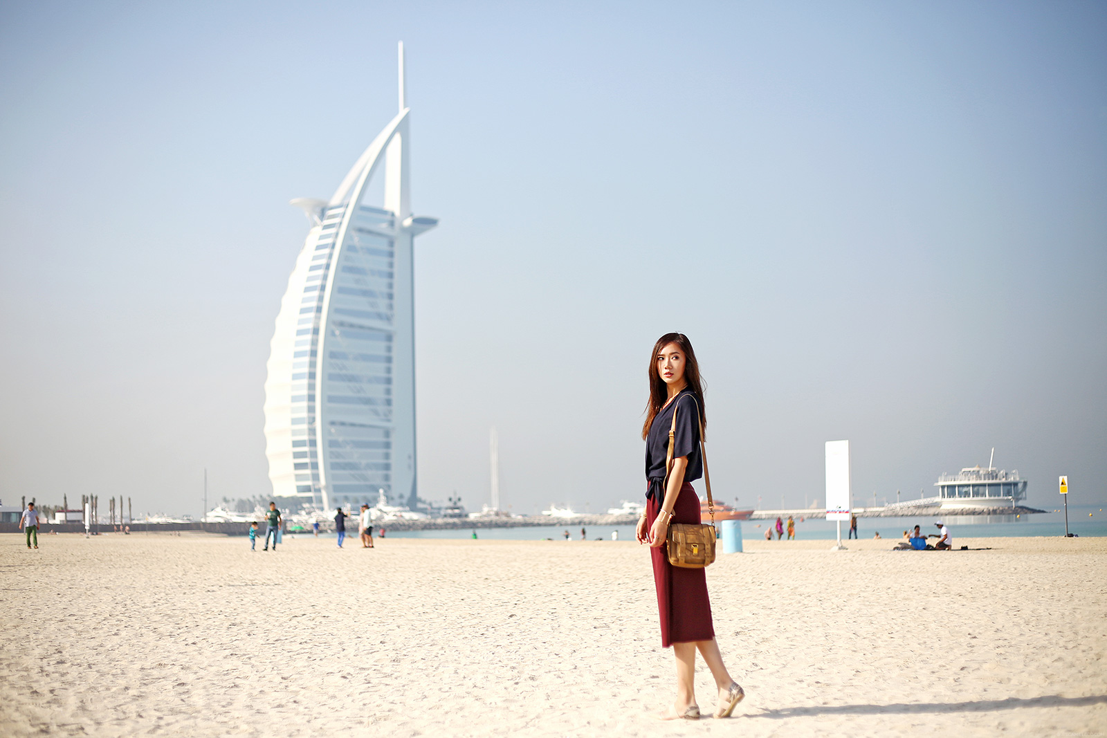 Dubai City Tour, Burj Al Arab, Jumeirah Beach | www.itscamilleco.com