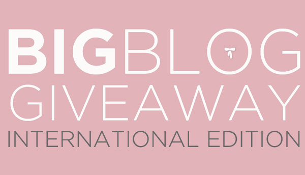 Blog Giveaway International Edition