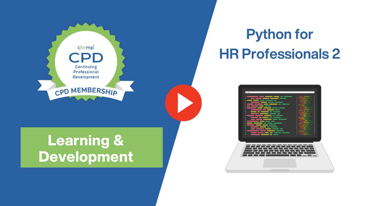 Python for HR professionals - 2