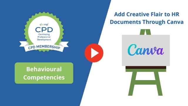 Add Creative flair to HR documents through Canva