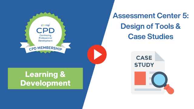 Assessment center 5 - Design of tools _ case studies