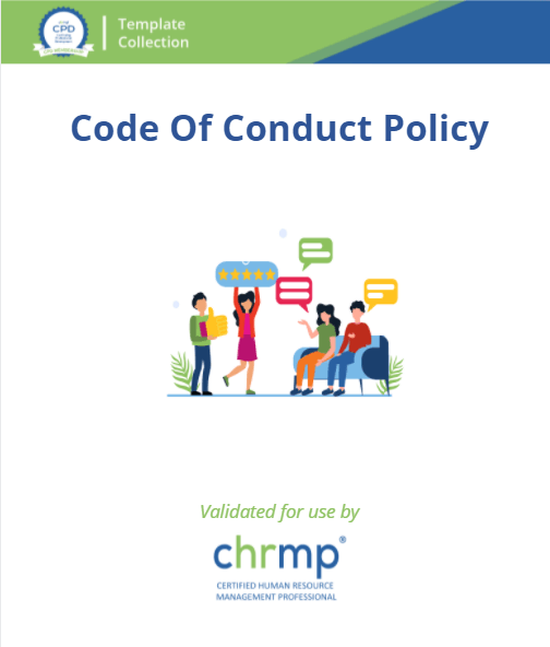 Code of Conduct Policy Template