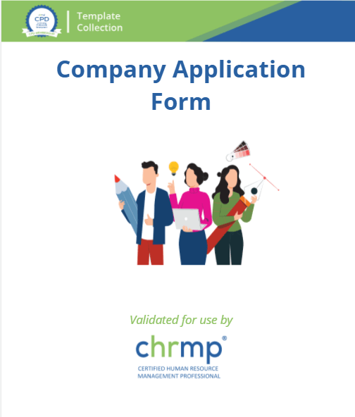 Company Application Form