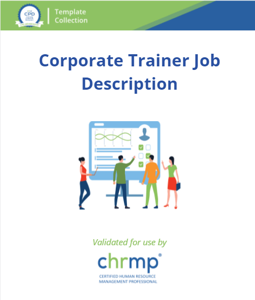 Corporate Trainer Job Description CHRMP Membership