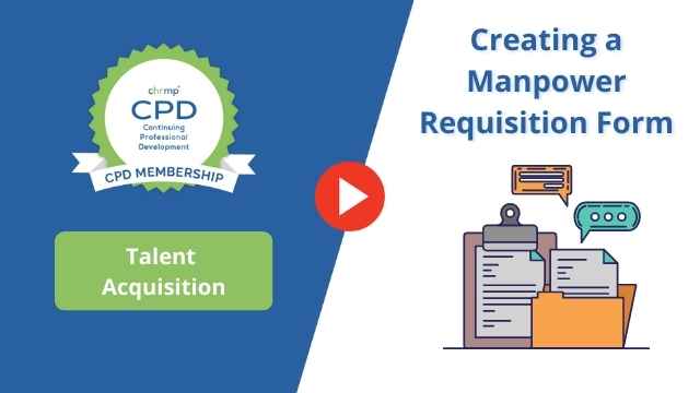 Creating a Manpower Requisition Form