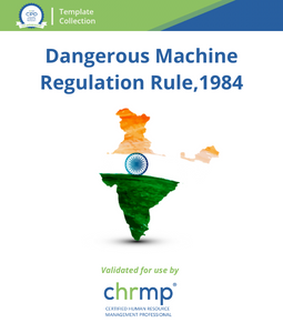 Dangerous Machine Regulation Rule,1984