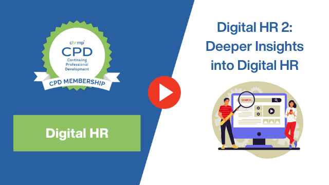 Deeper insights into digital hr