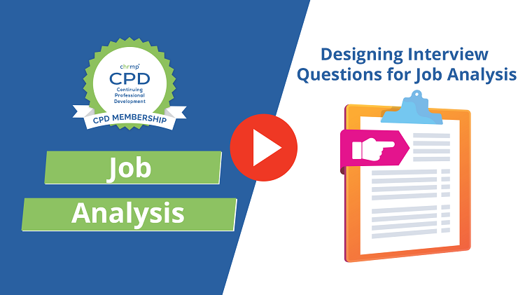 Designing interview questions for Job Analysis