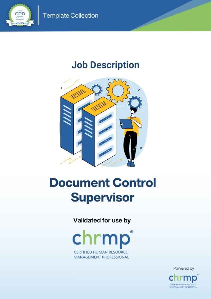 Document Control Supervisor