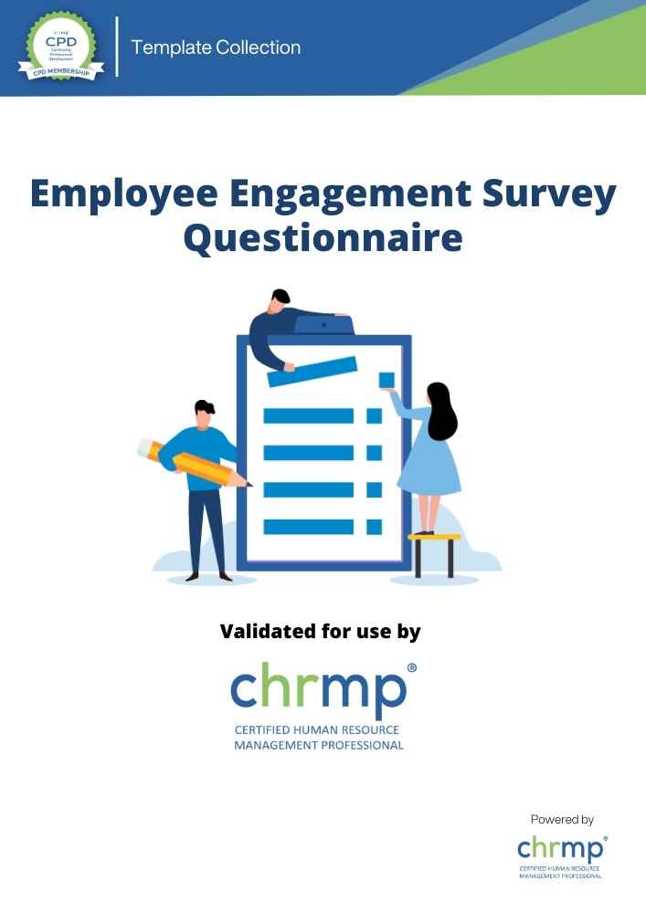 Employee Engagement Survey Questionnaire - CHRMP Membership