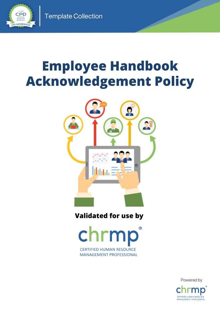 Employee Handbook Acknowledgement Policy