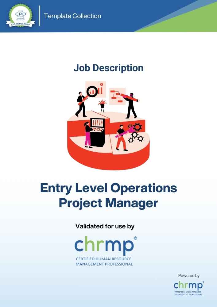 Entry Level Operations Project Manager