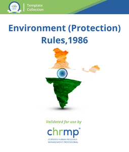 Environment (Protection) Rules,1986