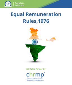 Equal Remuneration Rules,1976