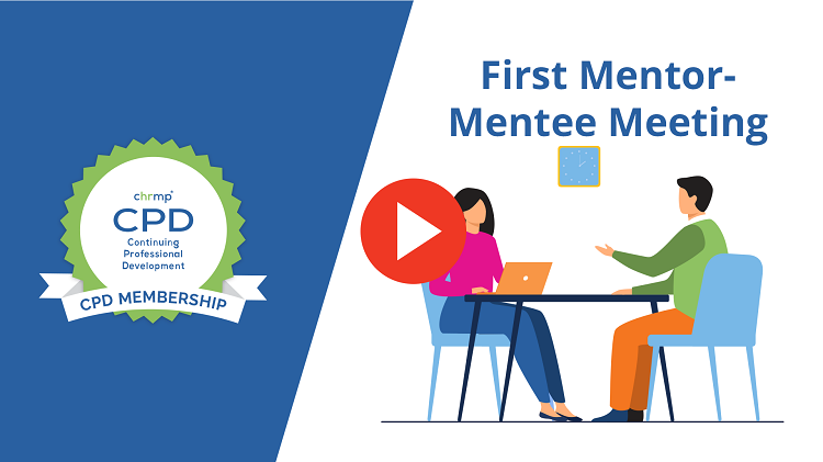 First Mentor Mentee Meeting