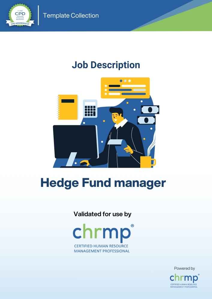 Hedge Fund manager