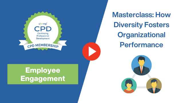 Masterclass – How Diversity fosters organizational performance
