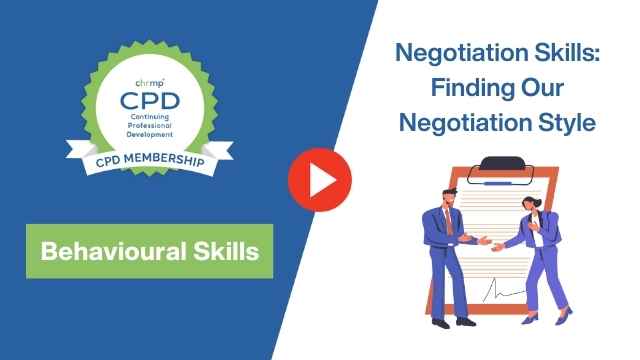 Negotiation skills - finding our negotiation style