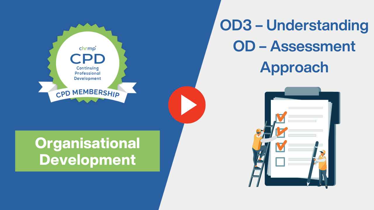 OD 3- Understanding OD - Assessment Approach