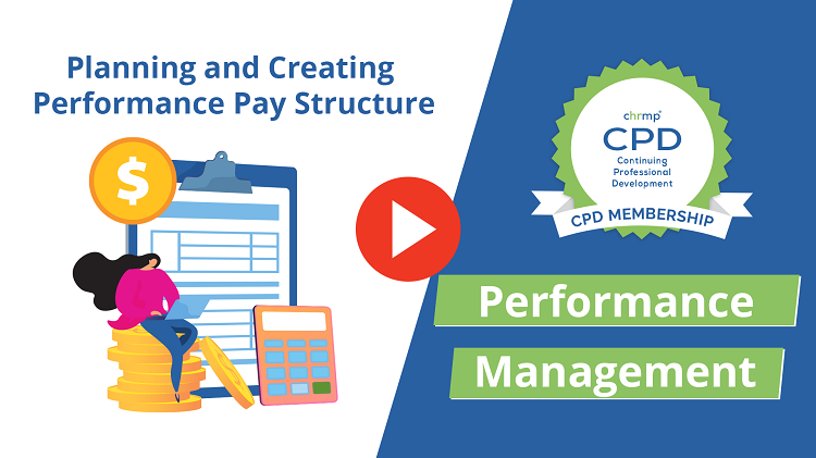 Planning and Creating Performance Pay Structure
