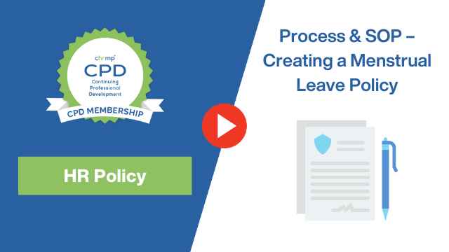 Process _ SOP – Creating a menstrual leave policy